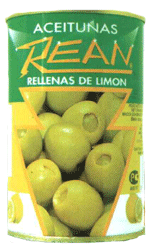 Оливки с лимоном   